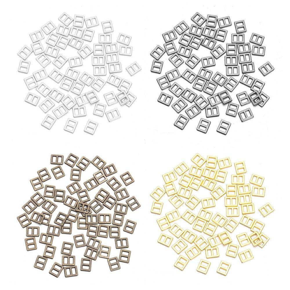 CHOOKEY Set 100 Khoá 4 Màu 2.5mm Cho Búp Bê Nhồi Bông