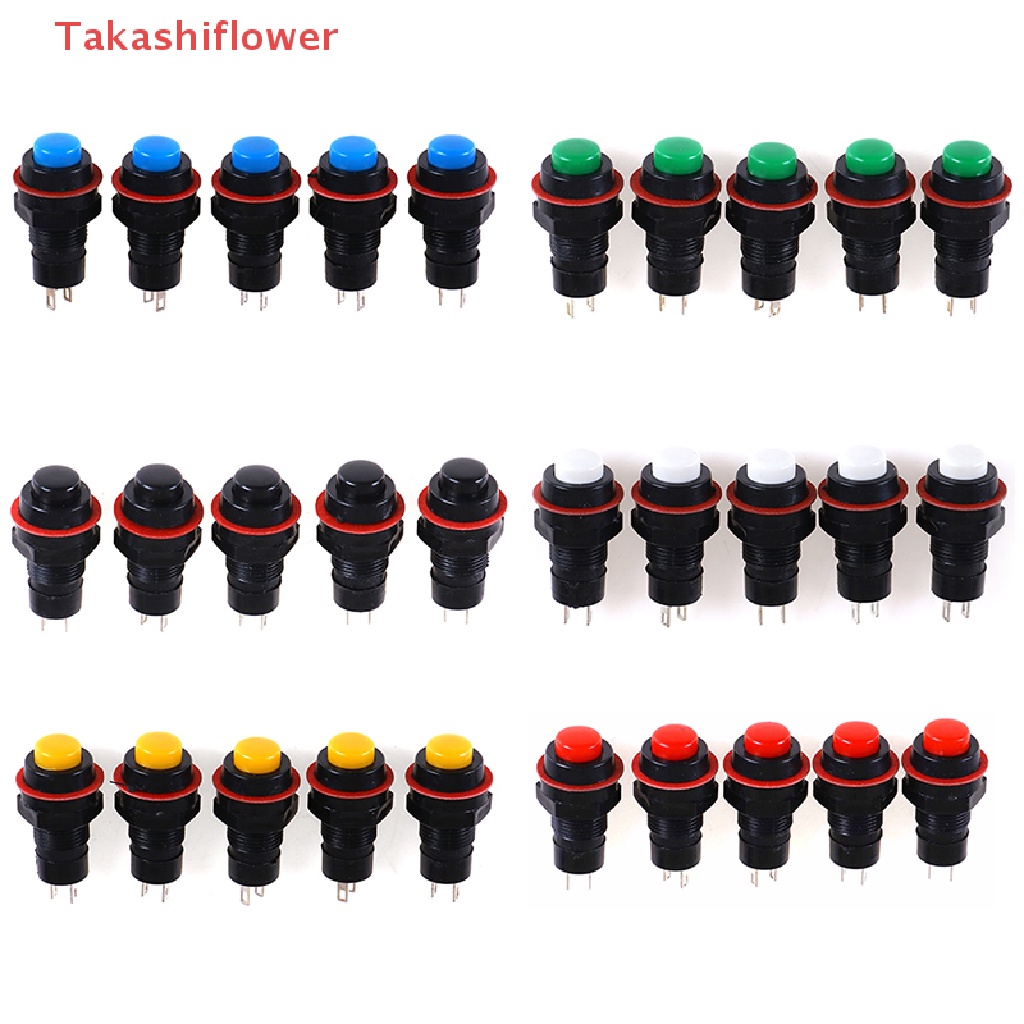 Set 5 Công Tắc Nhấn Tự Động 10mm Chuyên Dụng