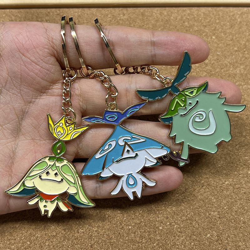 Hot Genshin Impact Keychains Ararycan Arama Gifts Boys Girls Fan Birthday Christmas Gifts