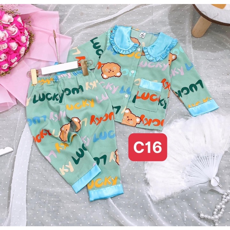 Bộ pijama size đại 22 - 35kg