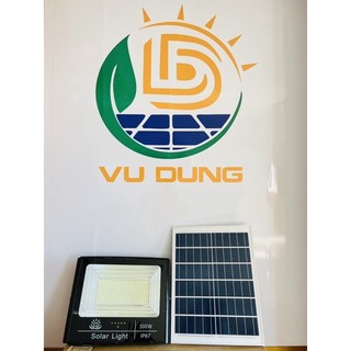 Đèn đường vuông nhôm đen công suất 300w