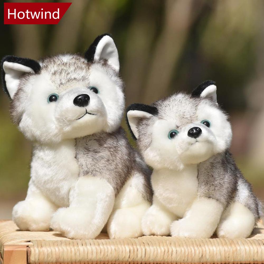 Đồ chơi nhồi bông Hình Chú Chó Husky Dễ Thương 20cm A4G7