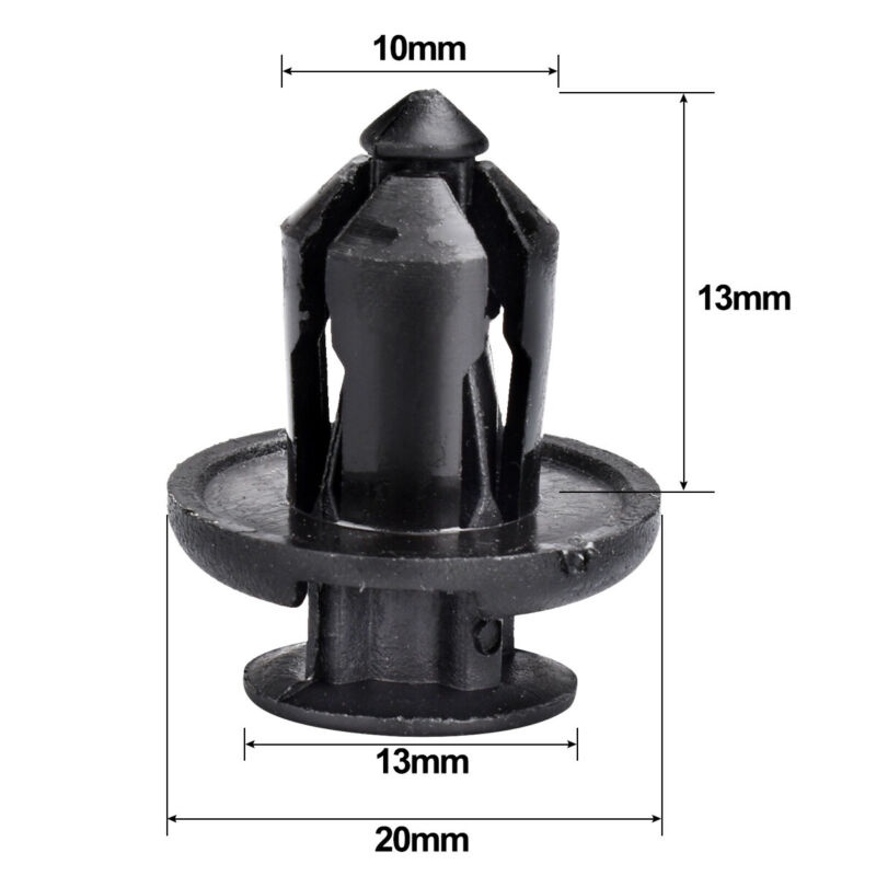 FENDER Set 50 Ốc Vít Nhựa Cho Xe Ô Tô honda