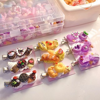 Kẹp tóc bọt biển handmade dễ thương