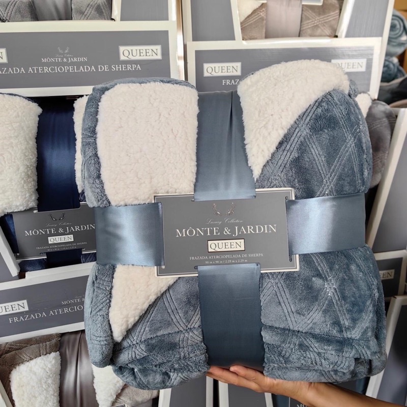 Chăn lông cừu Monte & Jardin