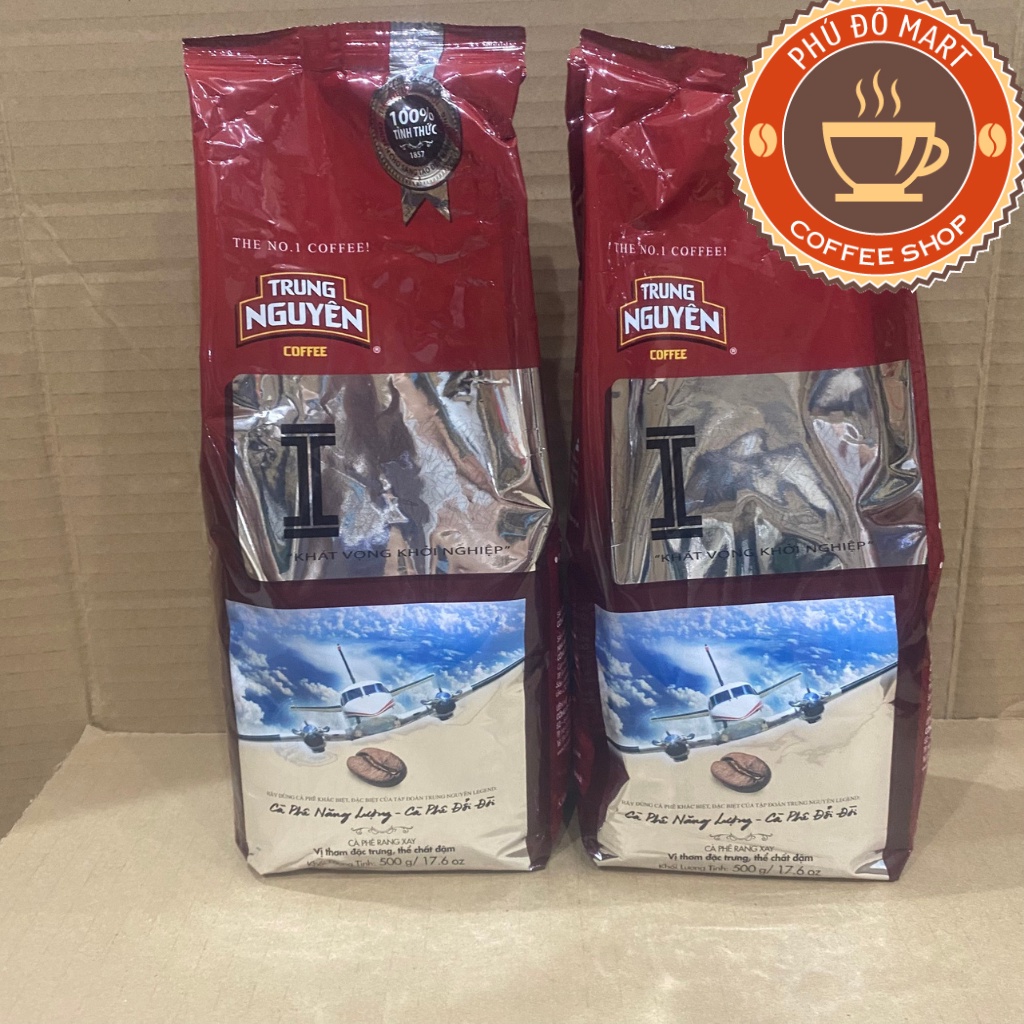 Cà Phê Rang Xay I Khát vọng Trung Nguyên Loại Gói 500gr