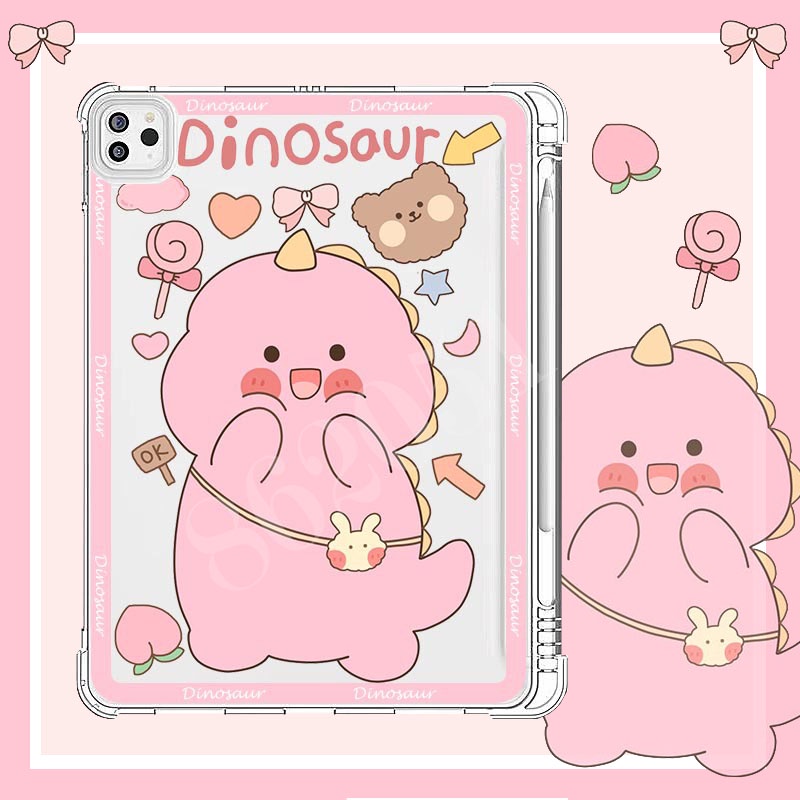 Ốp Máy Tính Bảng TPU Có Khe Đựng Bút Cho iPad gen 9 / gen7 / gen8 / 10.2 Air / 5 Air4 / Air 1 / 2 9.7 / MiNi 1 / 2 / 3 / 4 / 5 / 6 Pro11 / 12.9