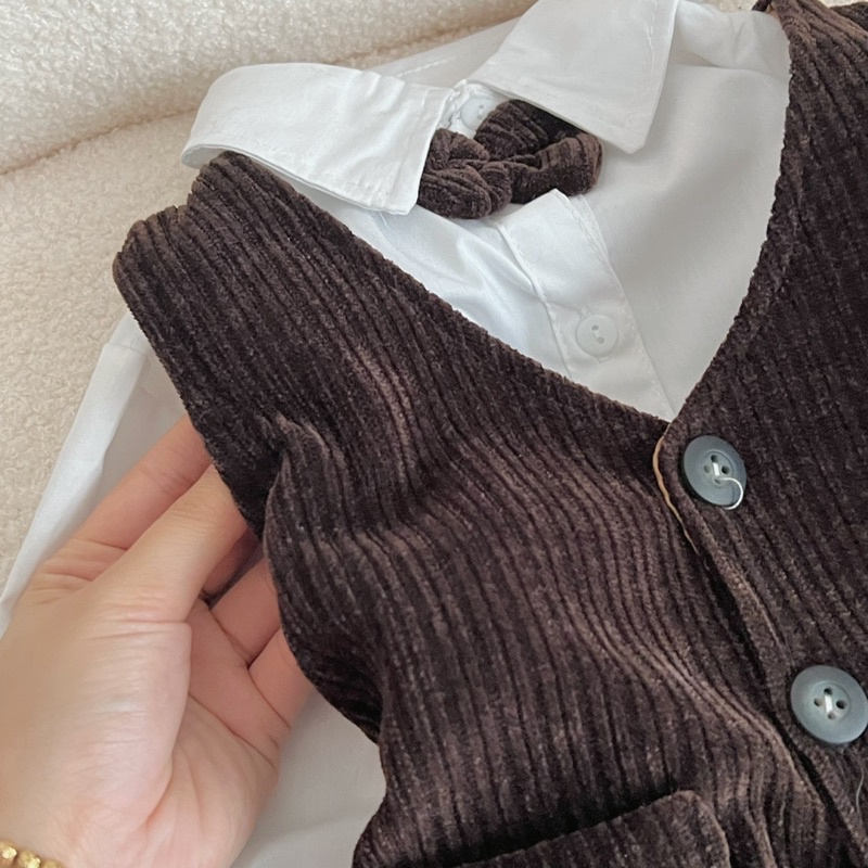 Set công tử nhung 4 chi tiết cho bé trai
