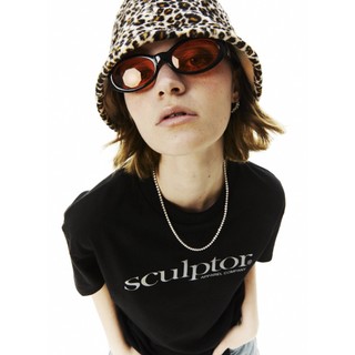 Áo thun SCULPTOR Metallic Serif Logo Tee