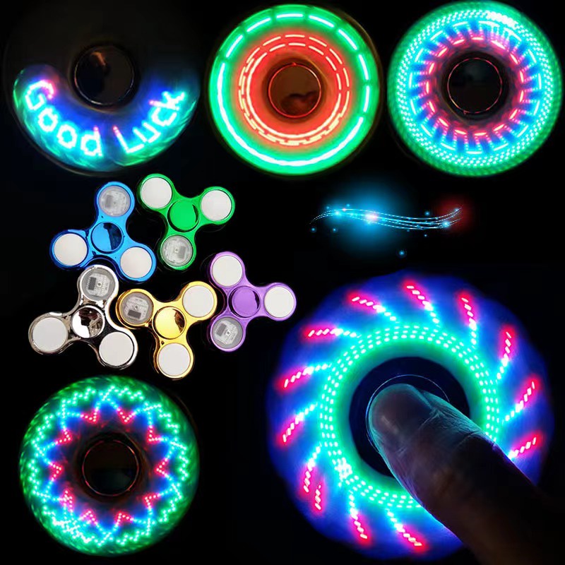 Đèn LED Nhiều Màu Sắc Hình Ngón Tay Pha Lê Trong Suốt Lấp Lánh