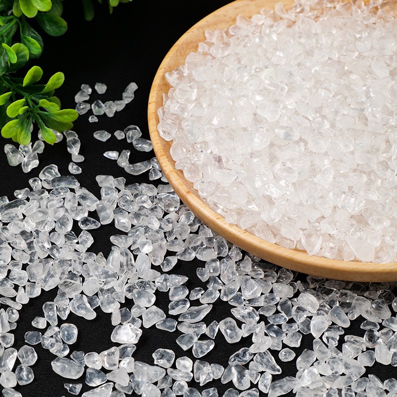 [Giá Sỉ] Đá vụn trắng tư nhiên trang trí chậu cây, bể cá