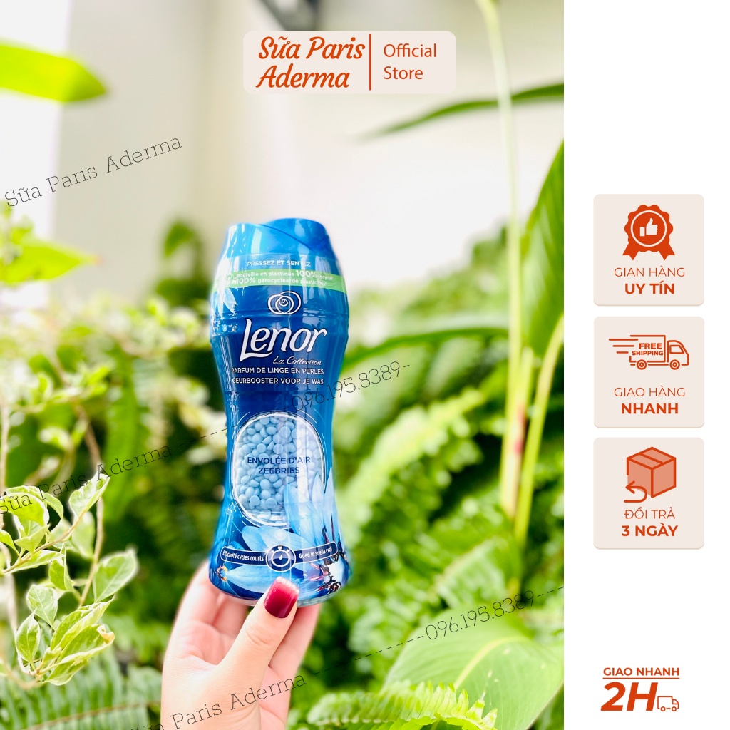 Viên xả vải khô Lenor của pháp, cho quần áo thơm tho, hương thơm rất Tây luôn a.