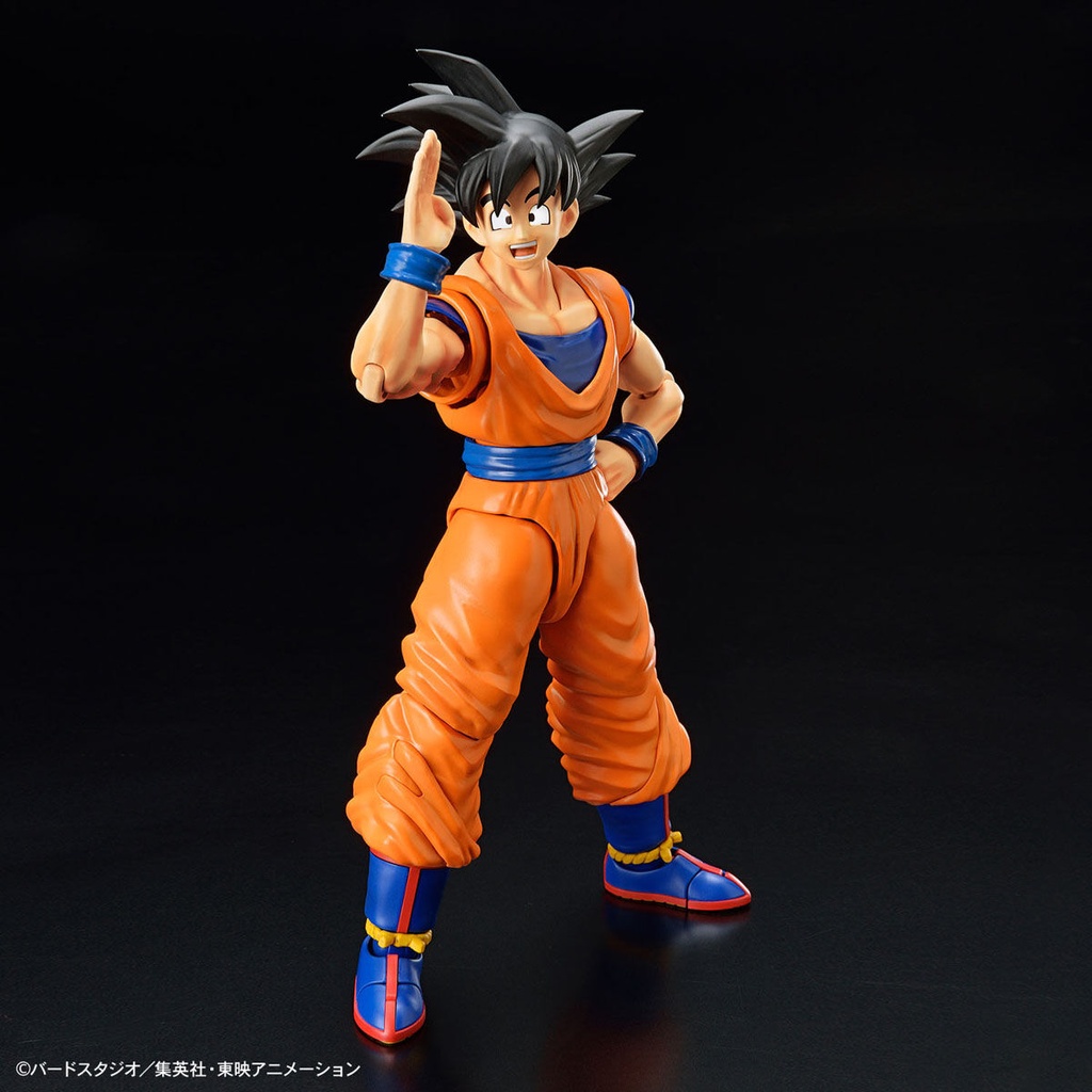 Mô Hình Lắp Ráp Figure-rise Standard Son Goku Songoku NEW SPEC Ver. (tặng kèm base)