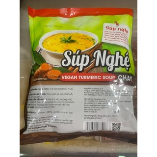 10 Gói Súp Nghệ Chay - Bịch 250g