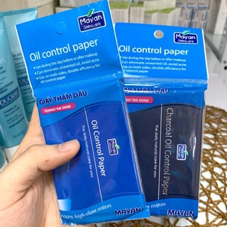 Giấy Thấm Dầu Mayan Oil Control Paper Hàn Quốc 100 tờ