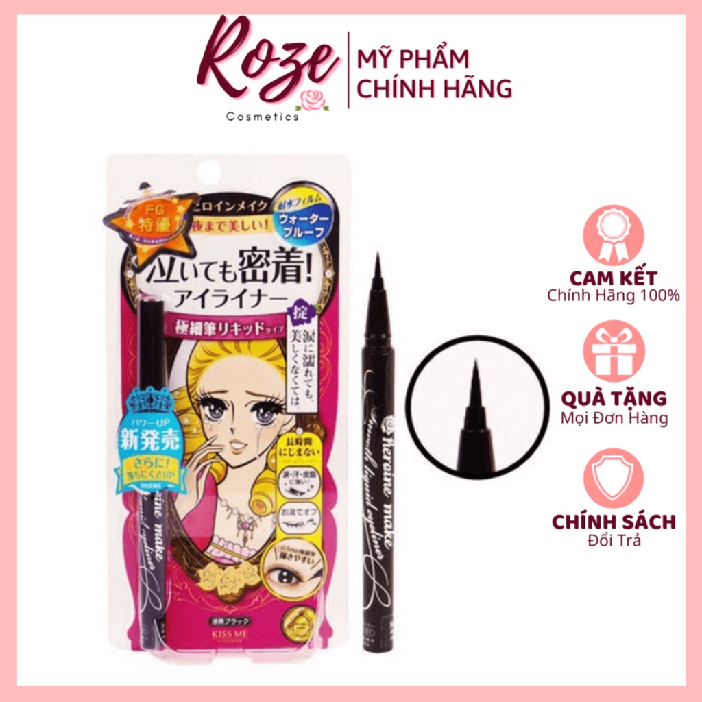 BÚT KẺ MẮT SIÊU CHỐNG NƯỚC KISS ME HÀNG CHÍNH HÃNG