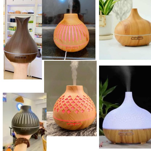 Máy Xông Tinh Dầu 5 Sản Phẩm Tỏa Hương Thơm Mát Phòng Giúp Diệt Khuẩn &amp; Đuổi Côn Trùng BH 8 tháng