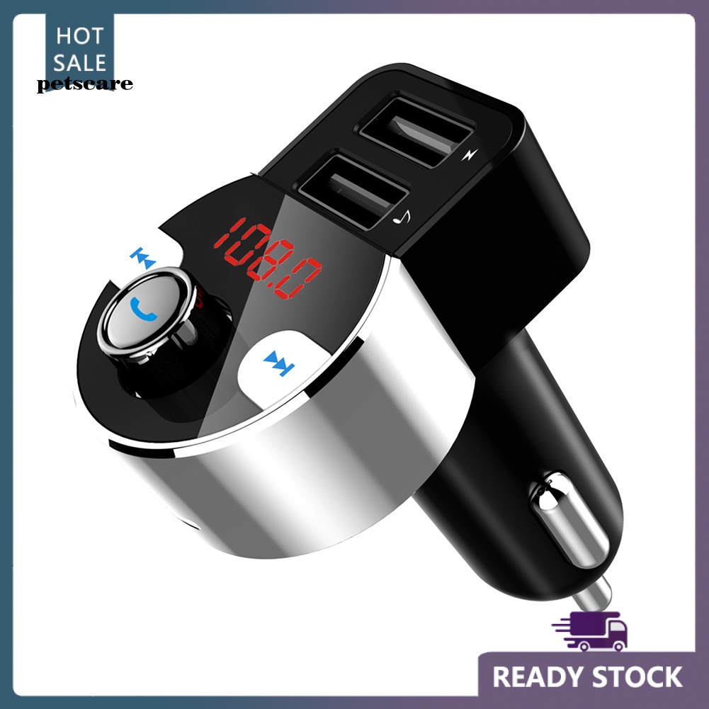 Máy Nghe Nhạc MP3 Bluetooth Đa Năng Kèm Sạc Tiện Dụng Cho Xe Hơi