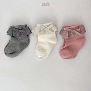 Set tất 03 đôi cho bé cổ bèo tiểu thư