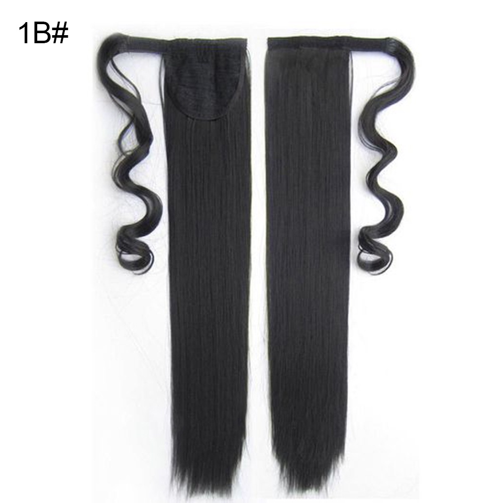 Tóc Giả Thẳng Dài Màu Đen Dùng Hóa Trang Cho Nữ