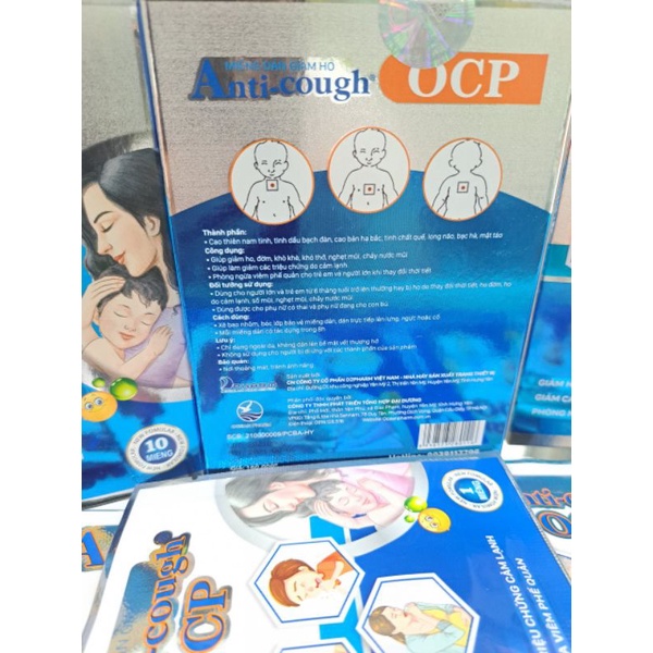 MIẾNG DÁN HO THẢO DƯỢC ANTI COUGH