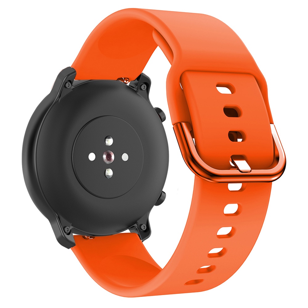 Dây Đeo Silicon 22mm 20mm Cho Đồng Hồ Amazfit GTR 4 3 2 2E / GTS 4 Mini / Bip 3 Pro