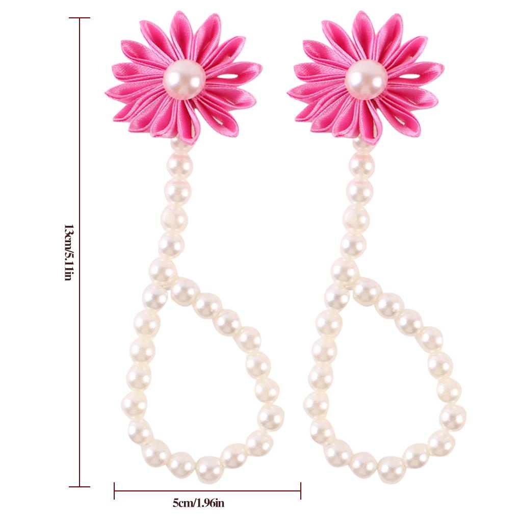 1 Đôi Xăng đan Đính Hoa Đáng Yêu Cho Bé Gái