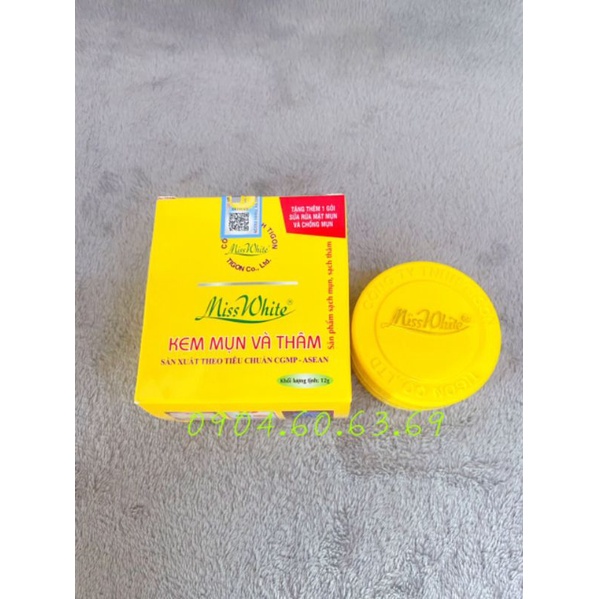 KEM MỤN VÀ THÂM MISS WHITE