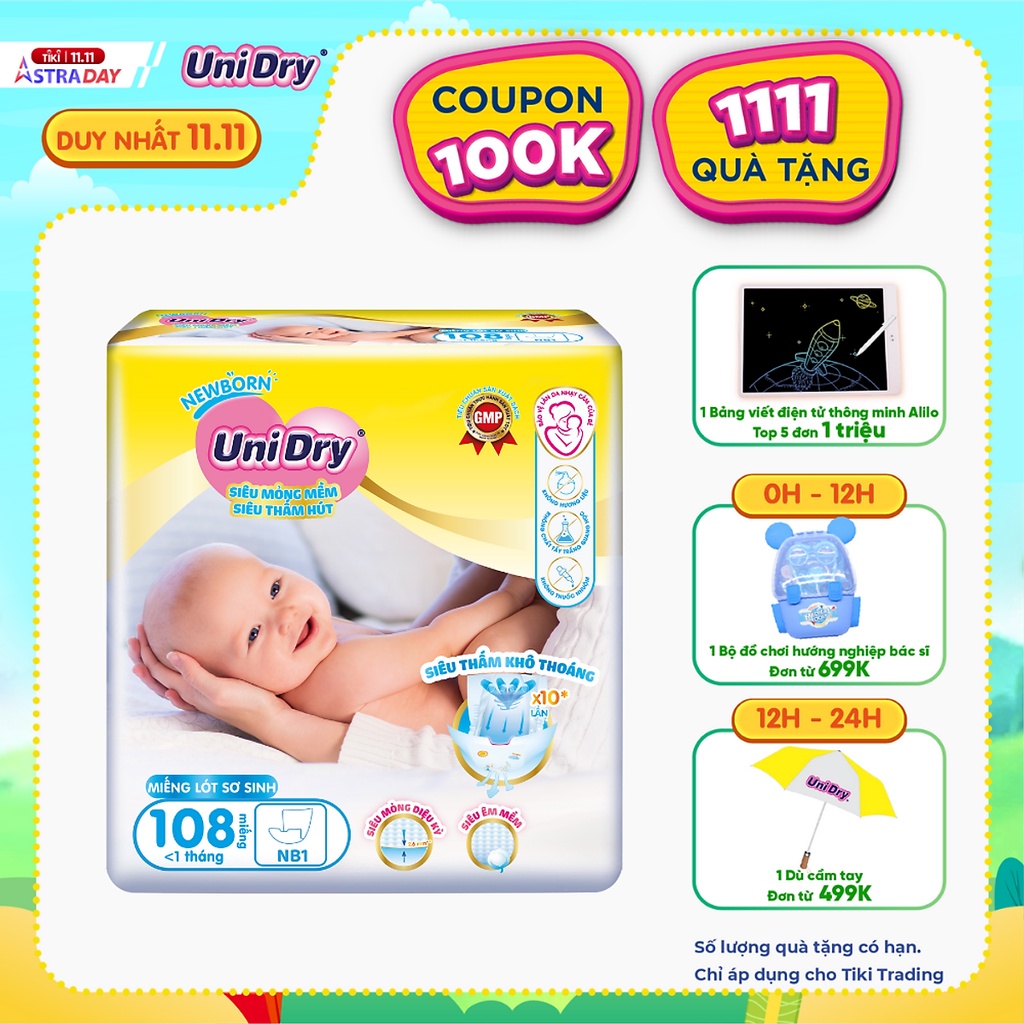 Miếng lót sơ sinh 40 miếng Newborn