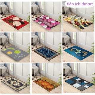 thảm lau chân thấm nước , thảm chùi chân 3d cao cấp kích thước 40x60cm