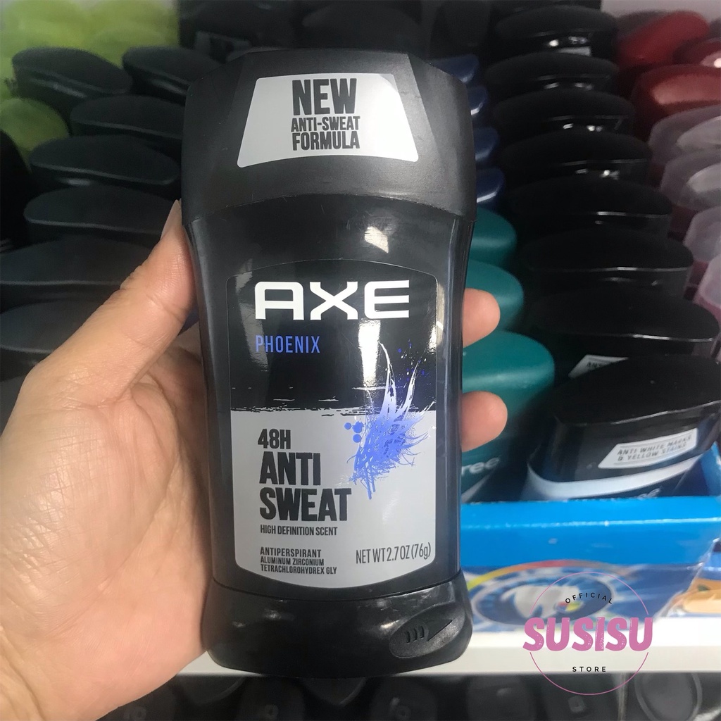 Lăn khử mùi nam Axe Apollo/Phoenix 76g/85g| Sáp khử mùi hôi nách Axe USA/Xịt axe
