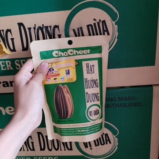 Combo 10 Gói hạt Hướng Dương Chacheer 130g vị dừa/Ngũ Vị/ Nguyên Vị date mới