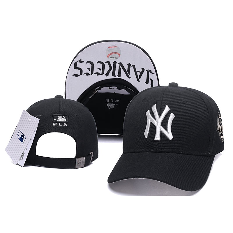 MLB Miễn Phí Vận Chuyển Trên Toàn Bộ Vận Chuyển Nhanh♣۞ Mũ Lưỡi Trai 47 Màu Xanh Lá In Chữ NY Yankees la 15rH Cá Tính Thời Trang