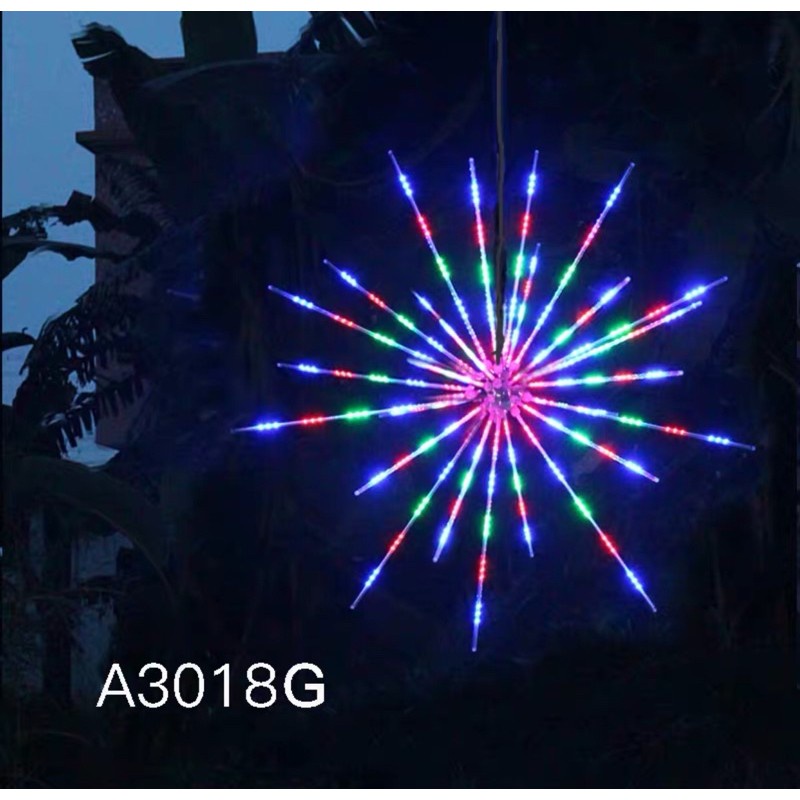 Bộ LED Pháo hoa điện tử 21 tia, 24 tia, 30 tia với hơn 100 hiệu ứng 7 mét led phóng Fullcolor
