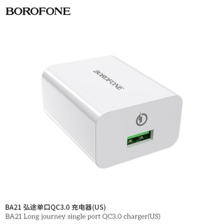 Củ sạc nhanh 18w 3.0A borofone BA21