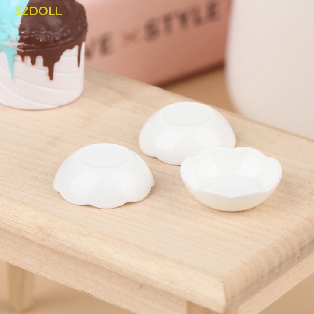 Set 4 / 5 Ấm Trà / Tách Cà Phê / Tách Sữa Thu Nhỏ 1: 12 Dùng Trang Trí Nhà Búp Bê DIY