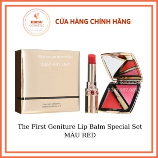 [THANH LÝ SON DƯỠNG OHUI] Set son dưỡng Ohui The First màu Red_EBISU COSMETICS
