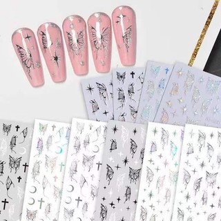 Sticker mã mới trang trí nail nhé a