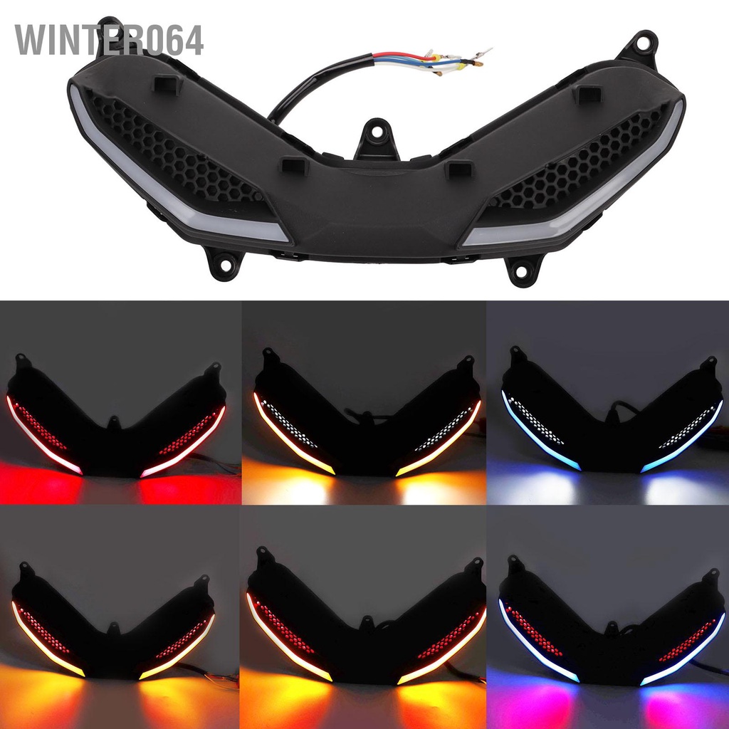 Đèn pha xe máy LED chiếu sáng ban ngày với đèn xi nhan cho động cơ Y15ZR V1 V2 Winter064