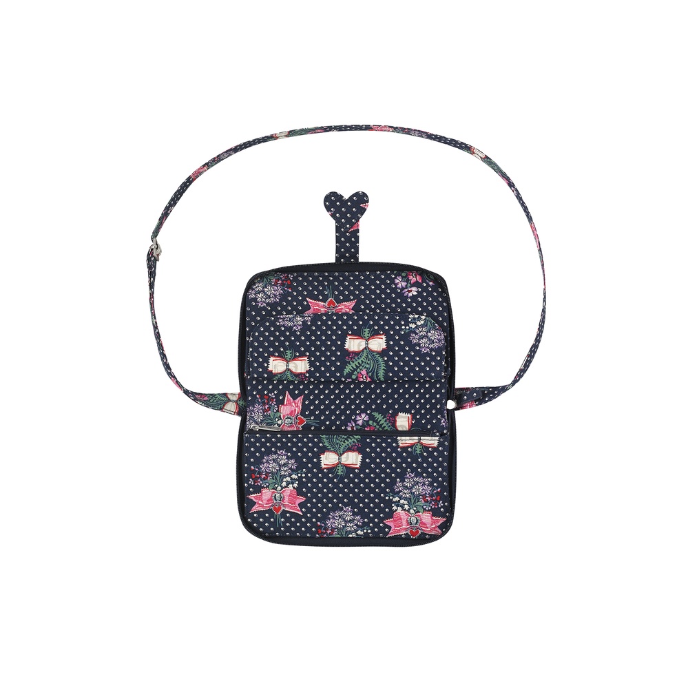 Cath Kidston - Túi đeo chéo/The Everything Cross Body - Lillies Posey - Navy