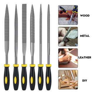 Bộ 6 Dũa Gỗ Hồng Mộc / Dũa Gỗ Chạm Khắc / Dũa Móng mini