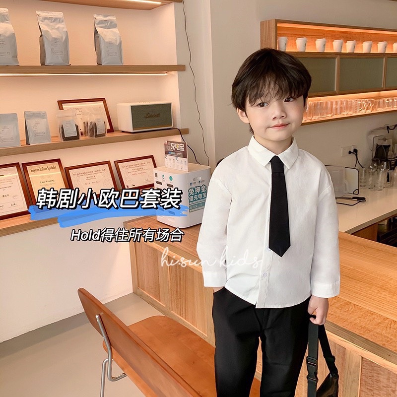 Set 3 chi tiết công tử cho bé trai siêu đẹp size từ 12-35 cân