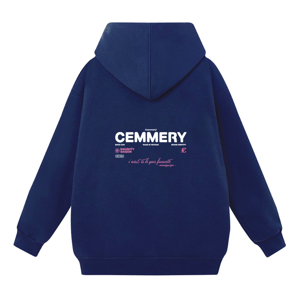 Áo khoác nỉ hoodie SAM CLO nam nữ chui có mũ tay dài thu đông freesize dáng Unisex HOODIE CEMMERY