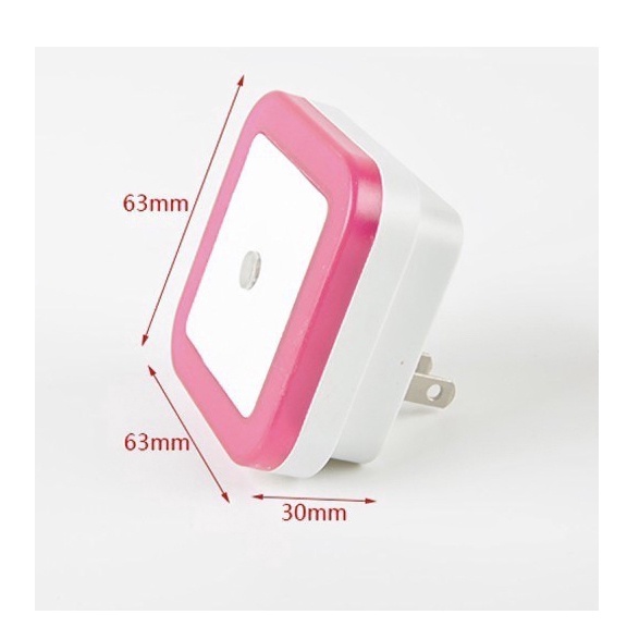 Đèn ngủ cảm ứng tự động tắt mở đèn ngủ vuông chất lượng cao lamp 216 DALOI STORE