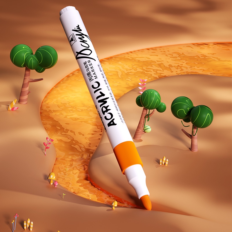 ( 36 Màu ) Bút Acrylic Marker Có Thể Vẽ Lên Nhiều Chất Liệu GUBH02272