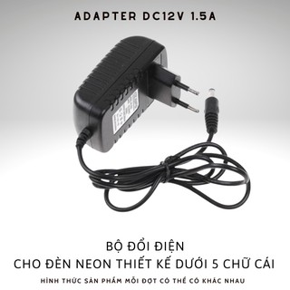 Nguồn 12v 1.5A -  Adapter 12v Vỏ Nhựa - Cắm Trực Tiếp- Hàng Chính Hãng - Linh Kiện Đèn Led , NeonSign