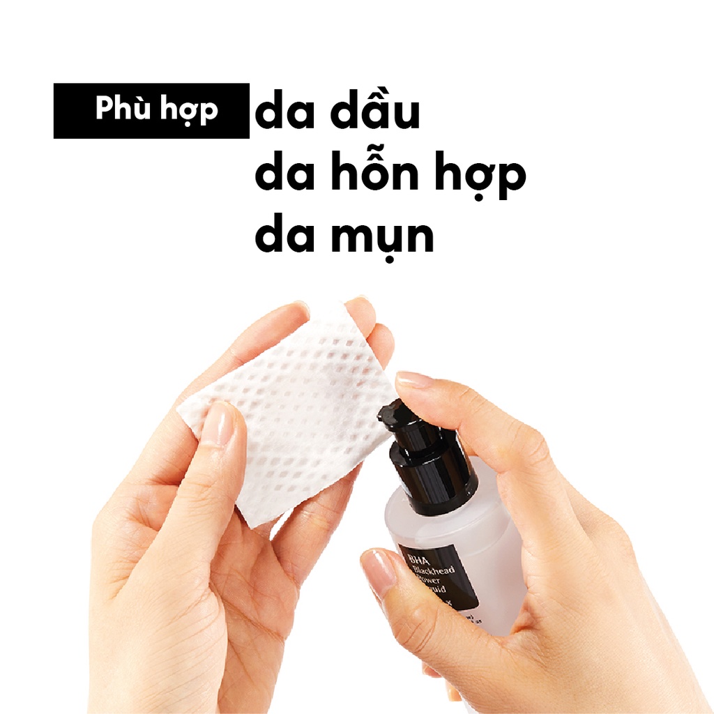 Dung Dịch Tẩy Tế Bào Chết Hoá Học 4% BHA COSRX Blackhead Power Liquid Exfoliator