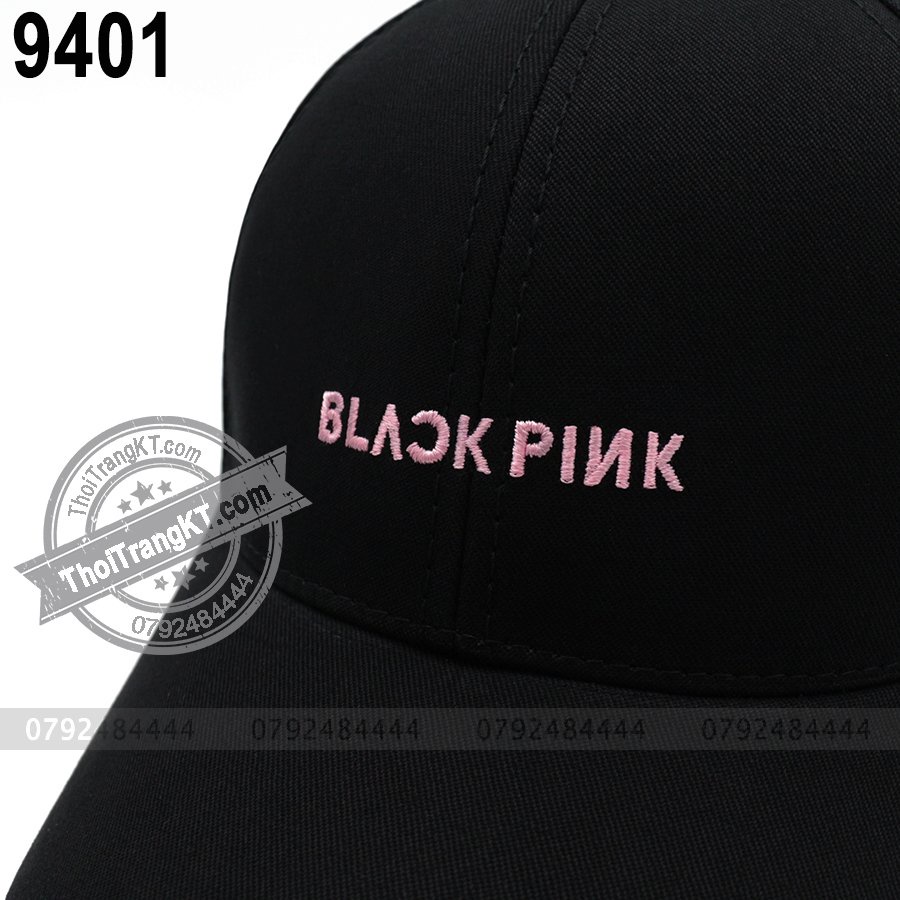Combo 2 Nón BLACK-PINK Đen