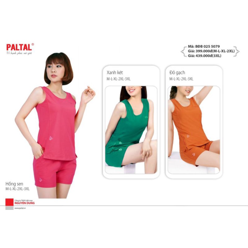 Bộ đùi cotton cao cấp Paltal 255079