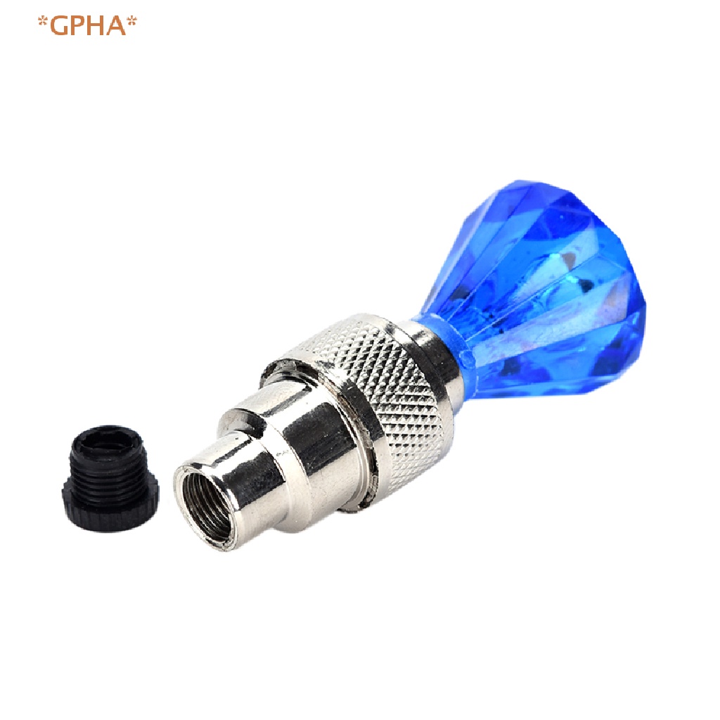 Bộ 2 Đèn LED Gắn Van Bánh Xe Đạp / Xe Máy / Xe Hơi Trang Trí Đèn Nhấp Nháy Mới